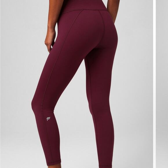 Define PowerHold® High-Waisted Legging 7/8 in Merlot Size Large - Picture 1 of 6